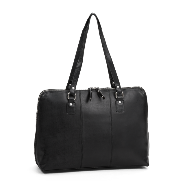 Florence skulderveske i skinn 15,6"